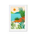 Picture of Coastal Beauty I _GroupedProduct_Rectangle_Portrait_Framed_Matted_