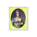 Picture of Slay Yellow Queen _GroupedProduct_Rectangle_Portrait_Framed_Matted_