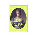 Picture of Slay Yellow Queen _GroupedProduct_Rectangle_Portrait_Framed_Matted_