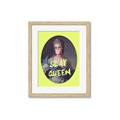 Picture of Slay Yellow Queen _GroupedProduct_Rectangle_Portrait_Framed_Matted_