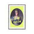 Picture of Slay Yellow Queen _GroupedProduct_Rectangle_Portrait_Framed_Matted_