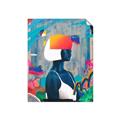 Picture of Luminous Blue Girl _GroupedProduct_Rectangle_Portrait_Unframed_Print_Only_
