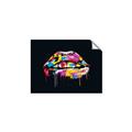 Picture of Graffiti Glow Lips _GroupedProduct_Rectangle_Landscape_Unframed_Print_Only_