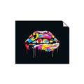 Picture of Graffiti Glow Lips _GroupedProduct_Rectangle_Landscape_Unframed_Print_Only_
