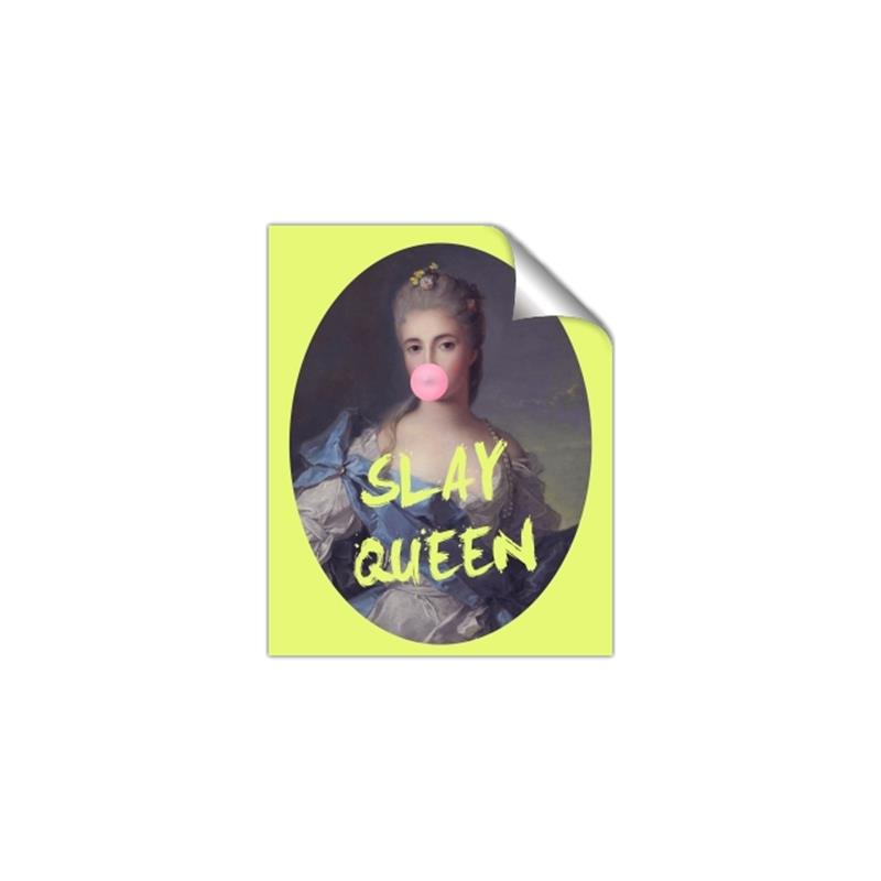 Picture of Slay Yellow Queen _GroupedProduct_Rectangle_Portrait_Unframed_Print_Only_