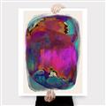 Picture of Neon Infusion Planet _GroupedProduct_Rectangle_Portrait_Canvas_
