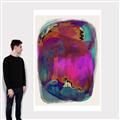 Picture of Neon Infusion Planet _GroupedProduct_Rectangle_Portrait_Canvas_