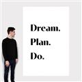 Picture of Dream Plan Do _GroupedProduct_Rectangle_Portrait_Canvas_