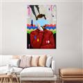 Picture of Graffiti Sadness _GroupedProduct_Rectangle_Portrait_Canvas_