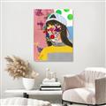 Picture of Abstracted Neon Expressions _GroupedProduct_Rectangle_Portrait_Canvas_
