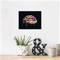 Picture of Graffiti Glow Lips _GroupedProduct_Rectangle_Landscape_Canvas_