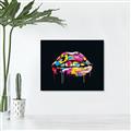 Picture of Graffiti Glow Lips _GroupedProduct_Rectangle_Landscape_Canvas_