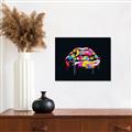 Picture of Graffiti Glow Lips _GroupedProduct_Rectangle_Landscape_Canvas_