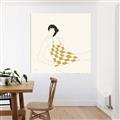 Picture of Lady in Squares _GroupedProduct_Square_Canvas_