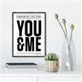 Picture of You and Me _GroupedProduct_Rectangle_Portrait_Canvas_Framed_
