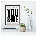 Picture of You and Me _GroupedProduct_Rectangle_Portrait_Canvas_Framed_