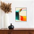 Picture of Vivid Interference _GroupedProduct_Rectangle_Portrait_Canvas_Framed_