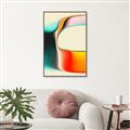 Picture of Vivid Interference _GroupedProduct_Rectangle_Portrait_Canvas_Framed_