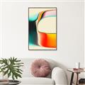 Picture of Vivid Interference _GroupedProduct_Rectangle_Portrait_Canvas_Framed_