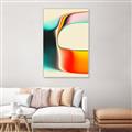 Picture of Vivid Interference _GroupedProduct_Rectangle_Portrait_Canvas_Framed_