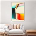 Picture of Vivid Interference _GroupedProduct_Rectangle_Portrait_Canvas_Framed_