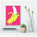 Picture of Yellow Banana _GroupedProduct_Rectangle_Portrait_Canvas_Framed_