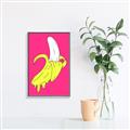 Picture of Yellow Banana _GroupedProduct_Rectangle_Portrait_Canvas_Framed_