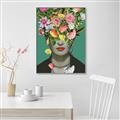 Picture of Floral Frida Everyday _GroupedProduct_Rectangle_Portrait_Canvas_Framed_