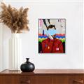 Picture of Graffiti Sadness _GroupedProduct_Rectangle_Portrait_Canvas_Framed_