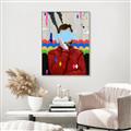 Picture of Graffiti Sadness _GroupedProduct_Rectangle_Portrait_Canvas_Framed_