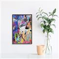 Picture of Electric  Abstracts _GroupedProduct_Rectangle_Portrait_Canvas_Framed_