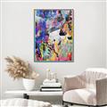 Picture of Electric  Abstracts _GroupedProduct_Rectangle_Portrait_Canvas_Framed_