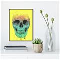 Picture of Street Art Skull _GroupedProduct_Rectangle_Portrait_Canvas_Framed_