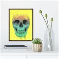 Picture of Street Art Skull _GroupedProduct_Rectangle_Portrait_Canvas_Framed_