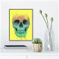 Picture of Street Art Skull _GroupedProduct_Rectangle_Portrait_Canvas_Framed_