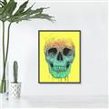 Picture of Street Art Skull _GroupedProduct_Rectangle_Portrait_Canvas_Framed_