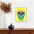 Picture of Street Art Skull _GroupedProduct_Rectangle_Portrait_Canvas_Framed_