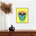 Picture of Street Art Skull _GroupedProduct_Rectangle_Portrait_Canvas_Framed_