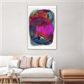 Picture of Neon Infusion Planet _GroupedProduct_Rectangle_Portrait_Canvas_Framed_