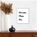 Picture of Dream Plan Do _GroupedProduct_Rectangle_Portrait_Canvas_Framed_
