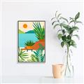 Picture of Coastal Beauty I _GroupedProduct_Rectangle_Portrait_Canvas_Framed_