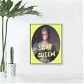 Picture of Slay Yellow Queen _GroupedProduct_Rectangle_Portrait_Canvas_Framed_