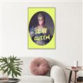 Picture of Slay Yellow Queen _GroupedProduct_Rectangle_Portrait_Canvas_Framed_