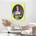 Picture of Slay Yellow Queen _GroupedProduct_Rectangle_Portrait_Canvas_Framed_