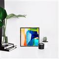 Picture of Neon Spectrum I _GroupedProduct_Square_Canvas_Framed_