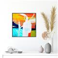 Picture of Neon Spectrum II _GroupedProduct_Square_Canvas_Framed_