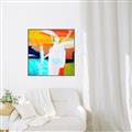 Picture of Neon Spectrum II _GroupedProduct_Square_Canvas_Framed_