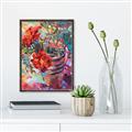 Picture of Garden Grace Foliage _GroupedProduct_Rectangle_Portrait_Canvas_Framed_