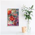 Picture of Garden Grace Foliage _GroupedProduct_Rectangle_Portrait_Canvas_Framed_