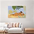 Picture of Lazyday Lady _GroupedProduct_Rectangle_Landscape_Unframed_Print_Only_